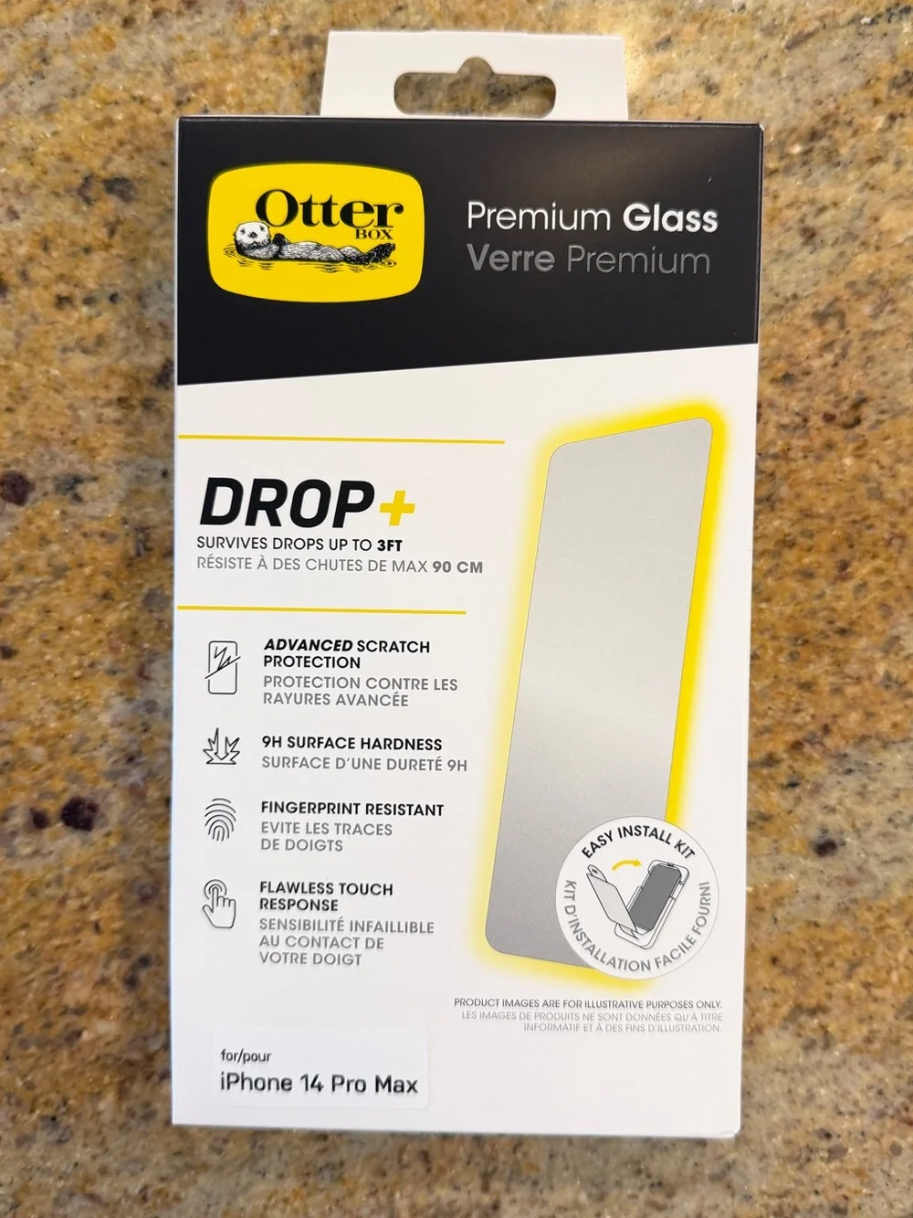 NWOT OtterBox Premier Glass Screen Protector for iPhone 14 Pro Max